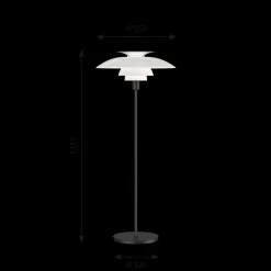 Louis Poulsen PH 80 gulvlampe