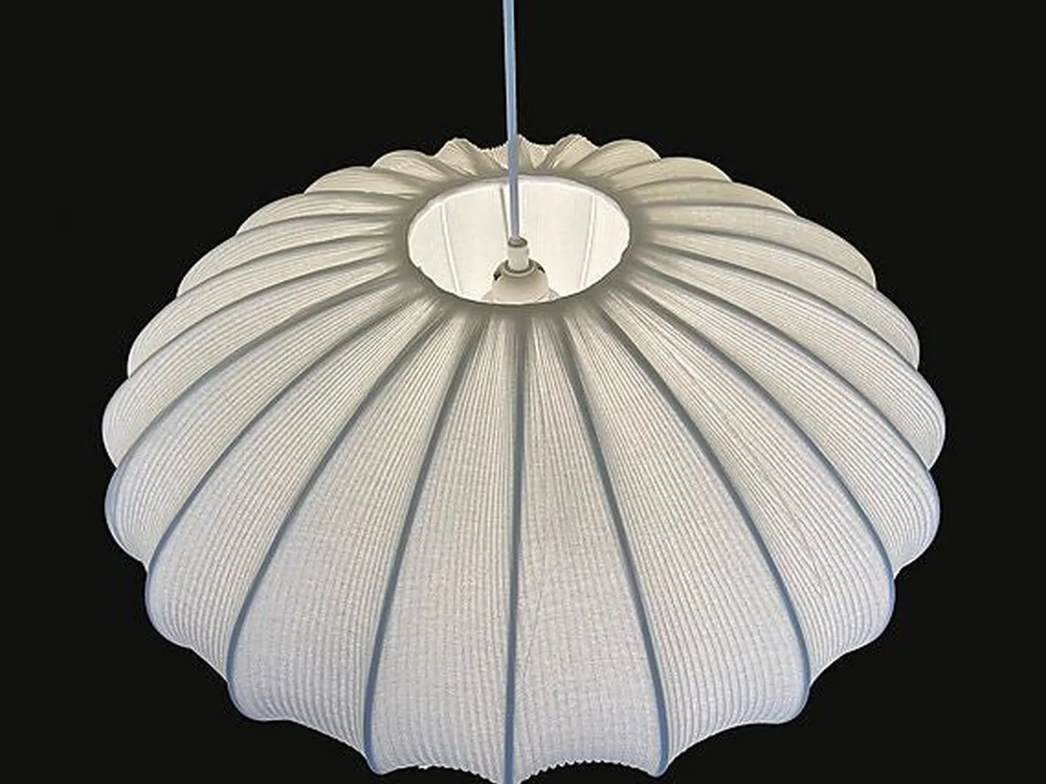 Mamsell takpendel 55 cm - Hvit
