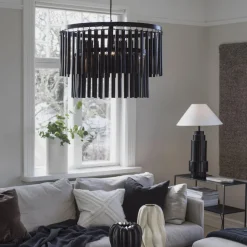 Marlow takpendel 45 cm - Svart