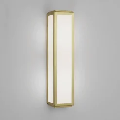 Mashiko 300 Classic vegglampe IP44 - Matt gullfarget