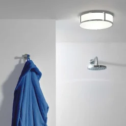 Mashiko 230 runde taklampe IP44 - Polert krom