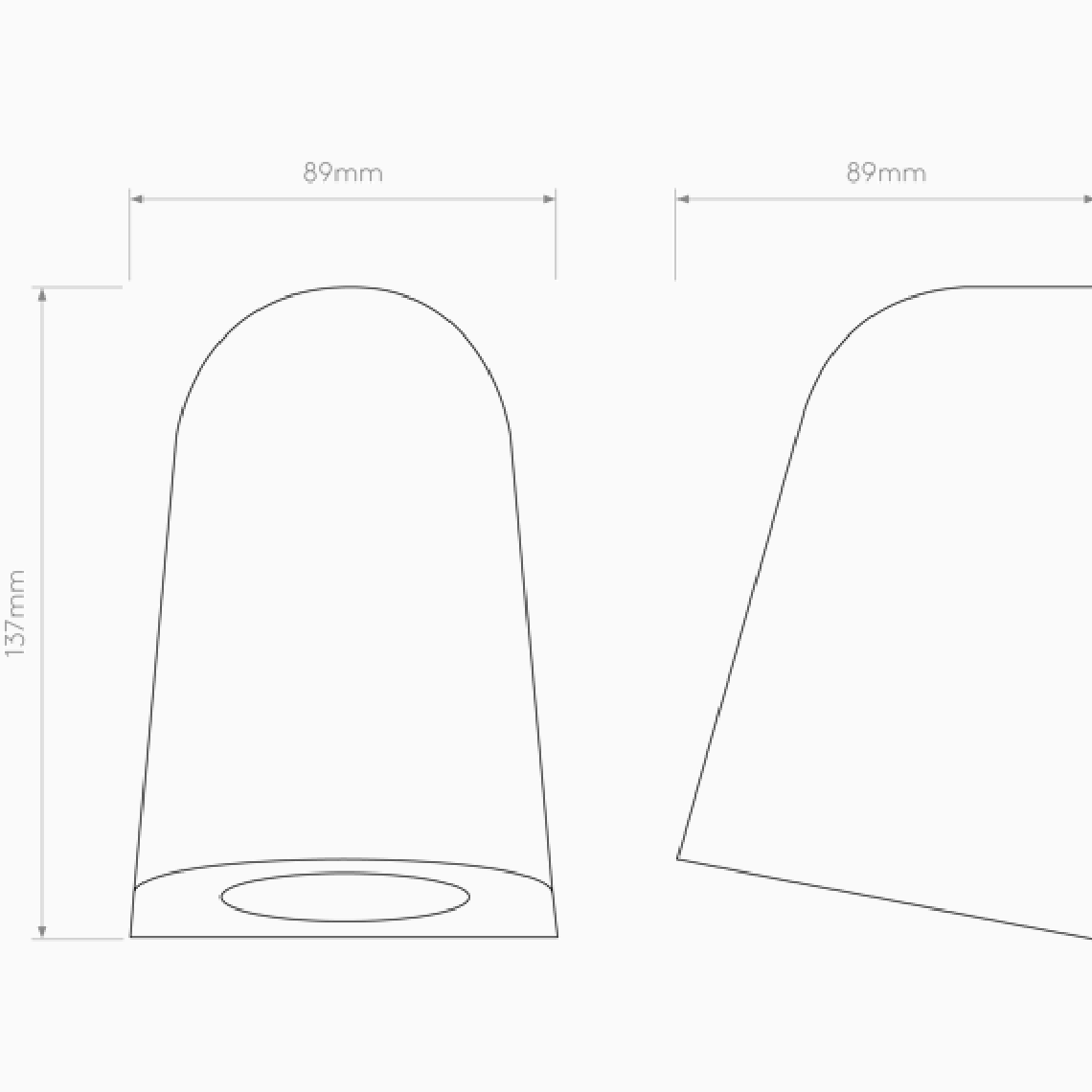 Mast Light coastal vegglampe utendørs IP44