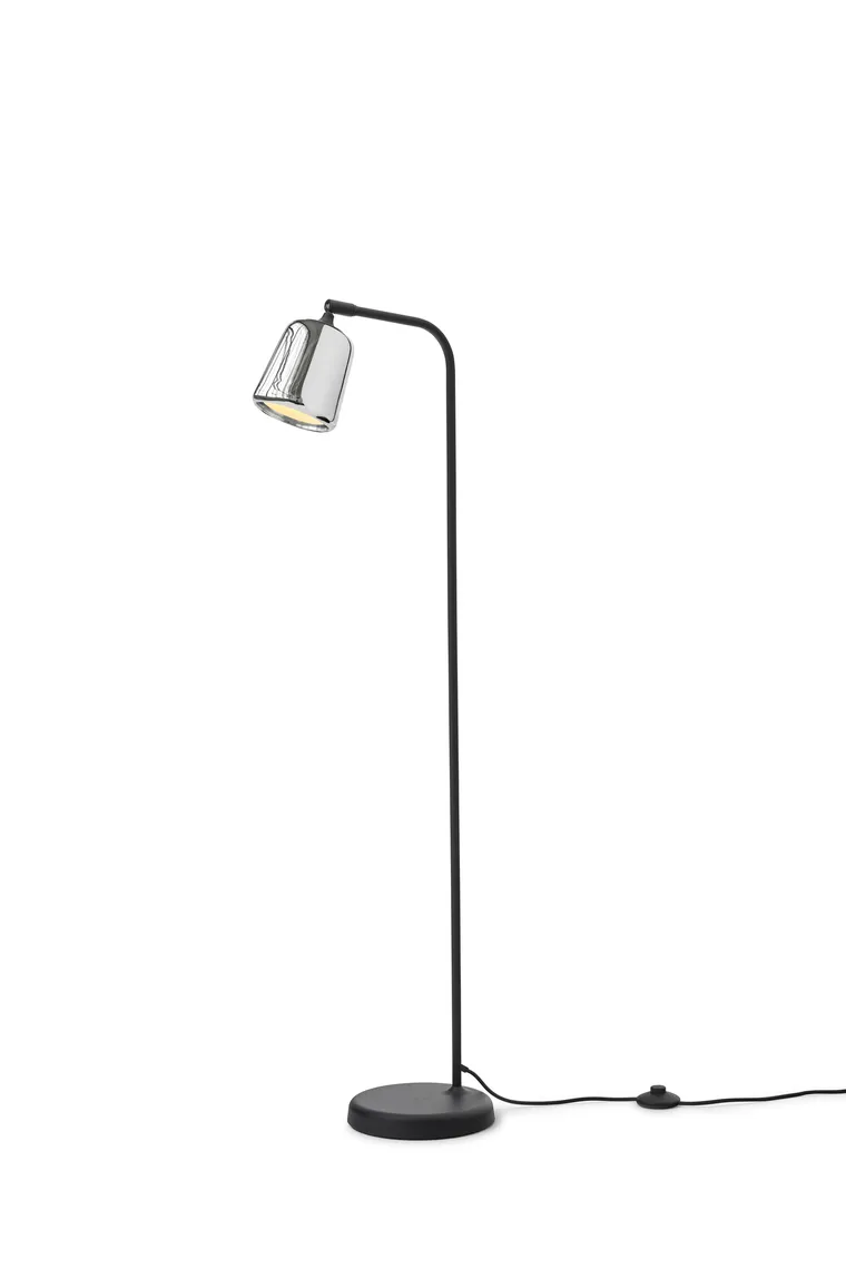 Material Gulvlampe - Rustfritt Stål