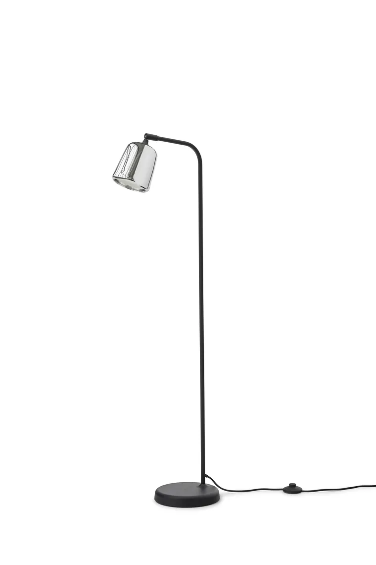 Material Gulvlampe - Rustfritt Stål