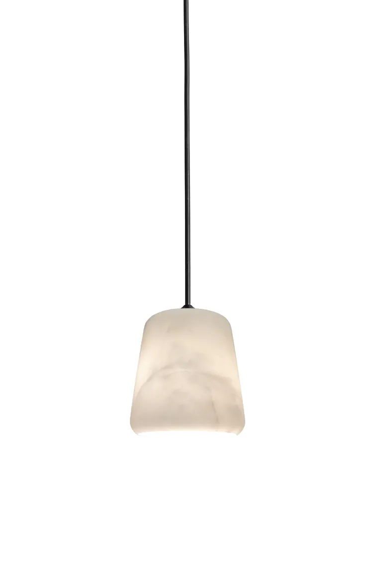 Material takpendel - Transparent Marmor