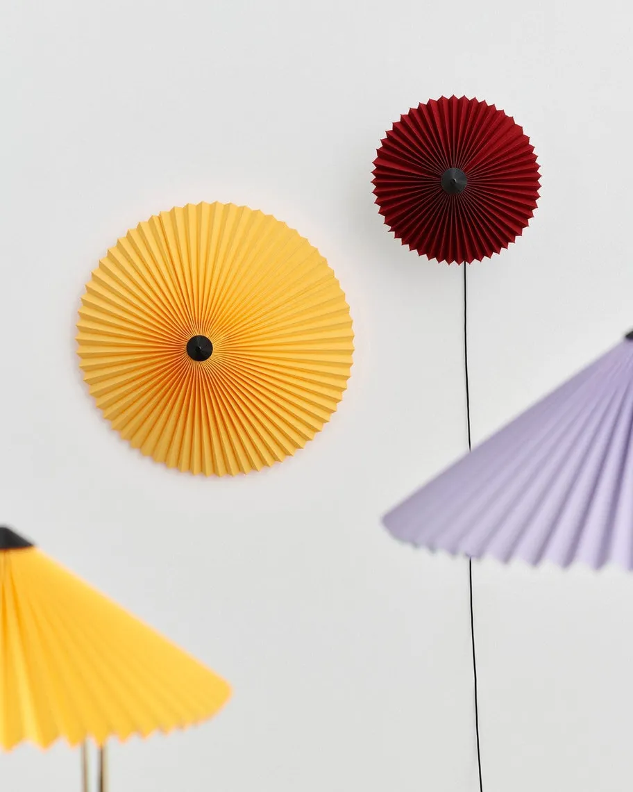 Matin Vegg/Tak-lampe gul - 38cm