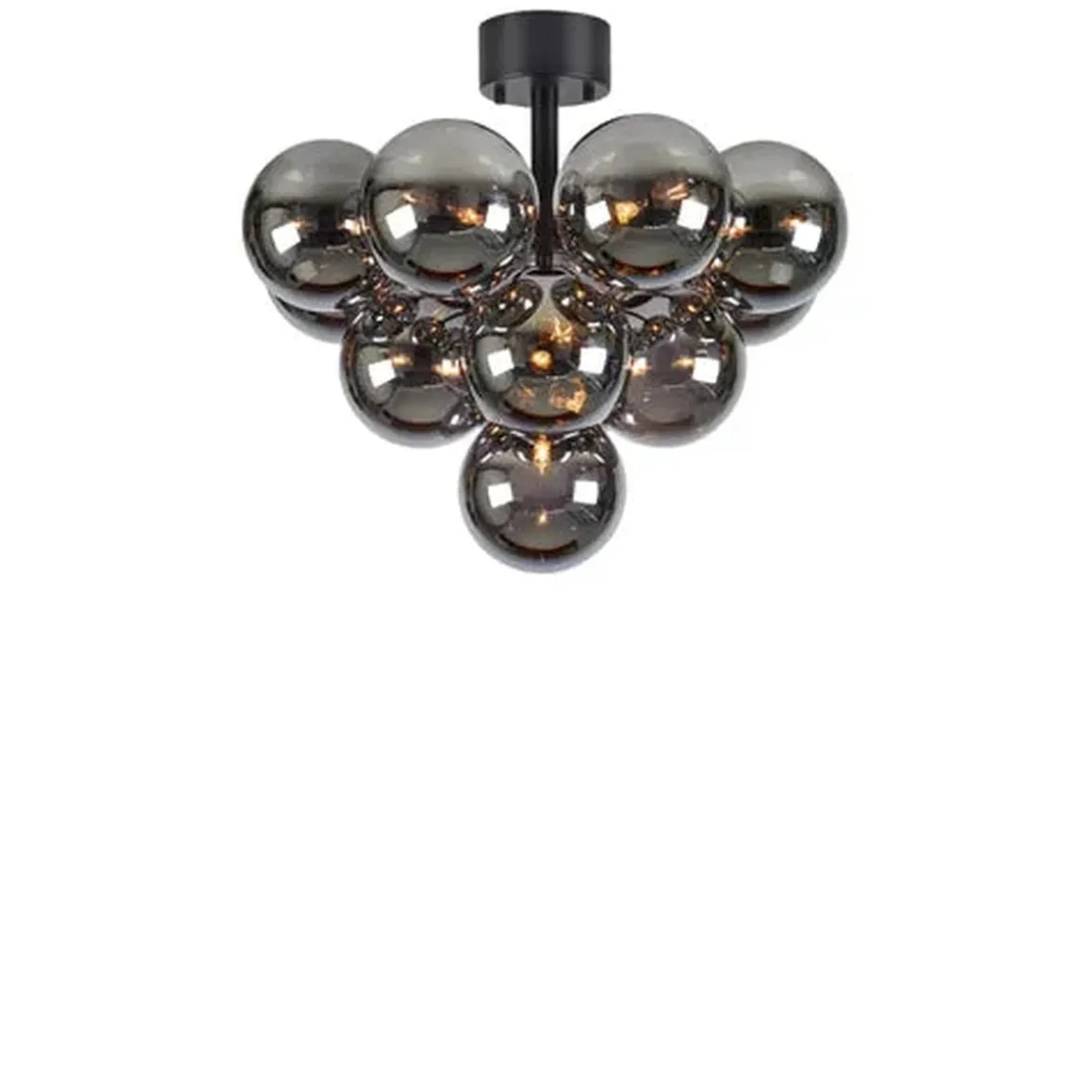 Merlot taklampe - Svart/Hvit - Svart / Hvit