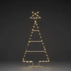 Messing juletre 60 cm 45 LED