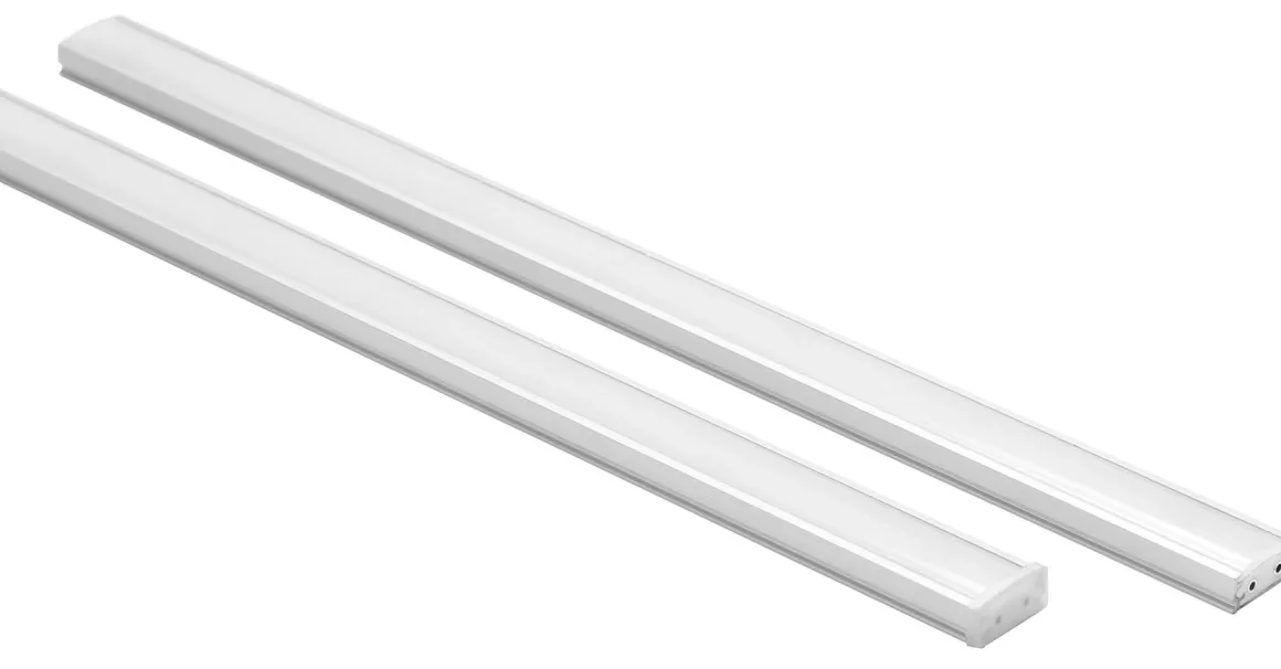 MiniLink 60 cm 9W 3000K - Sølvgrå/Frostet - 1 stk