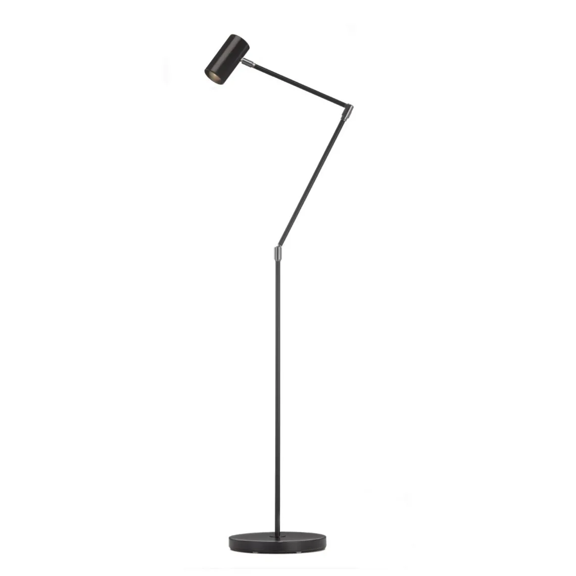 Minipoint gulvlampe Flex - Svart