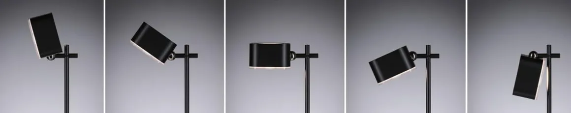 Mobil portabel bord/vegglampe oppladbar 1,6W 2700-6500 Kelvin