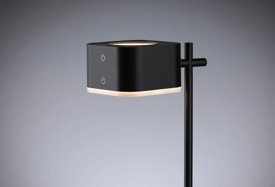 Mobil portabel bord/vegglampe oppladbar 1,6W 2700-6500 Kelvin