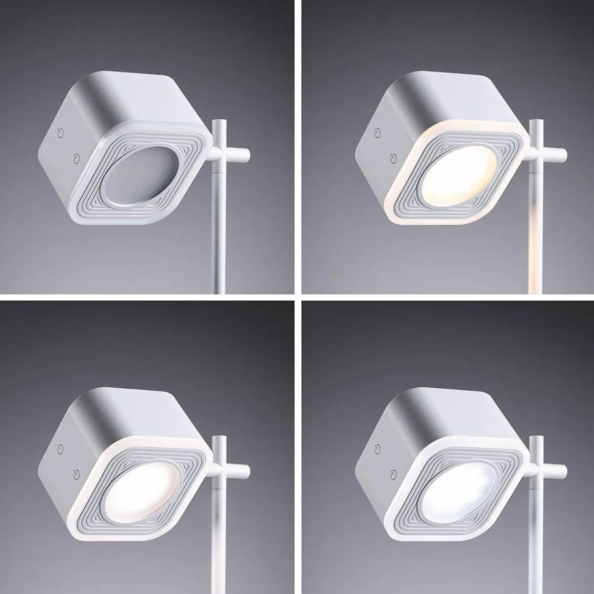 Mobil portabel bord/vegglampe oppladbar 1,6W 2700-6500 Kelvin