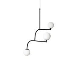 Mobil 3 taklampe - svart