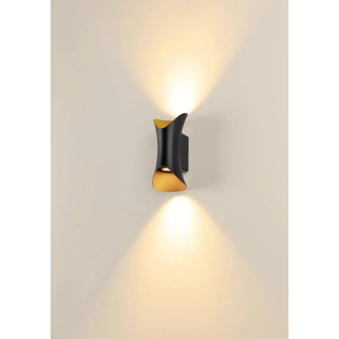 Modela vegglampe utendørs opp/ned 7,5W 2700 kelvin IP65 - dimbar