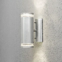 Modena vegglampe I opp/ned - Galvanisert