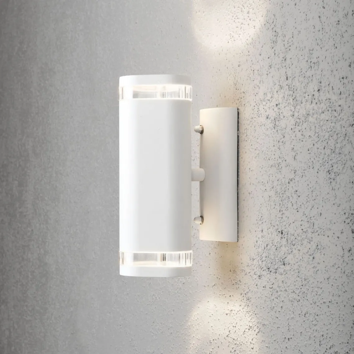 Modena vegglampe I opp/ned - Hvit