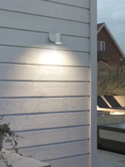 Modena vegglampe ned utendørs 4W 3000K IP44 - Hvit