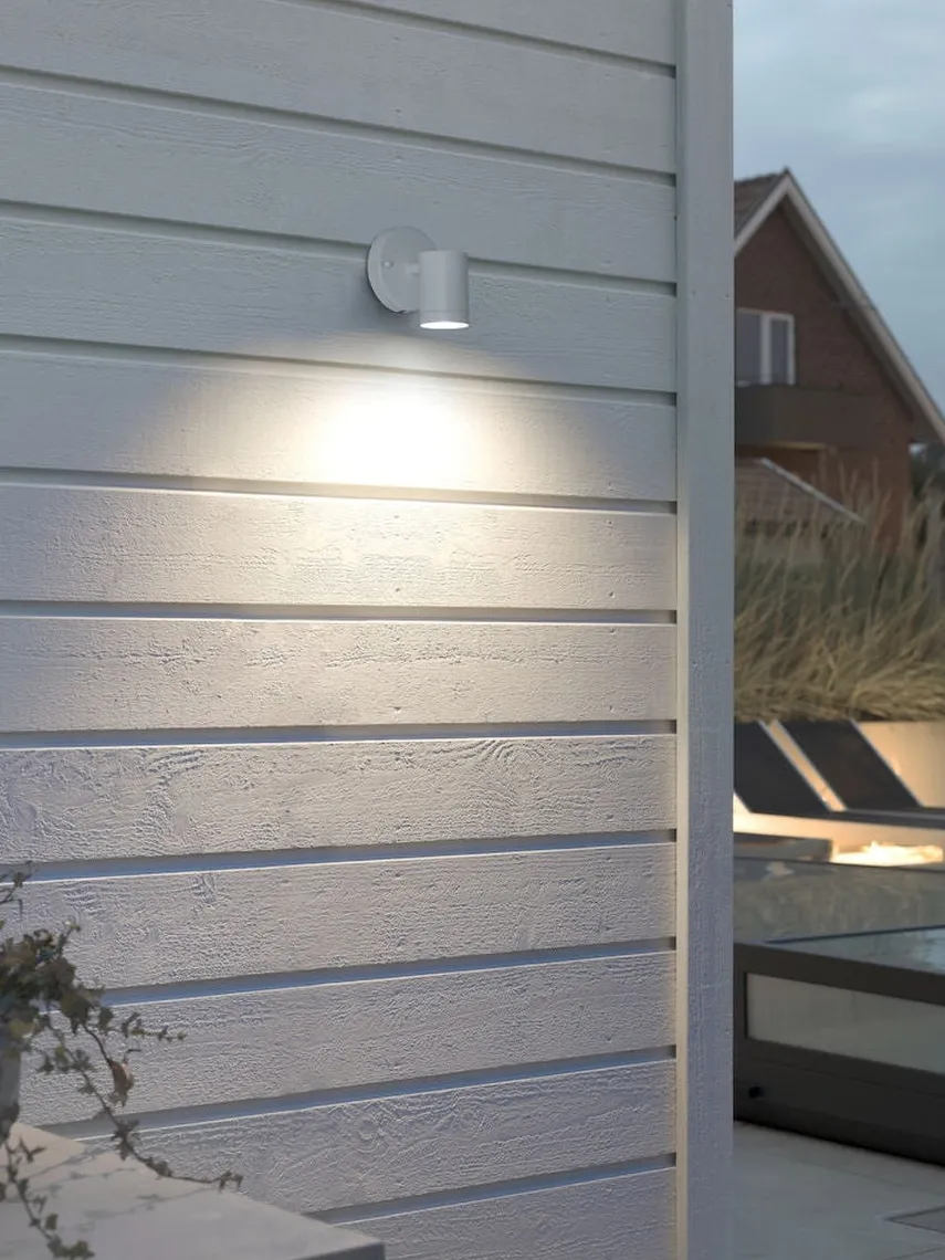 Modena vegglampe ned utendørs 4W 3000K IP44 - Hvit
