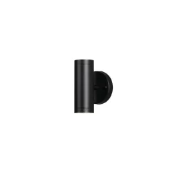Modena vegglampe opp/ned utendørs 2x4W 3000K IP44 - Svart