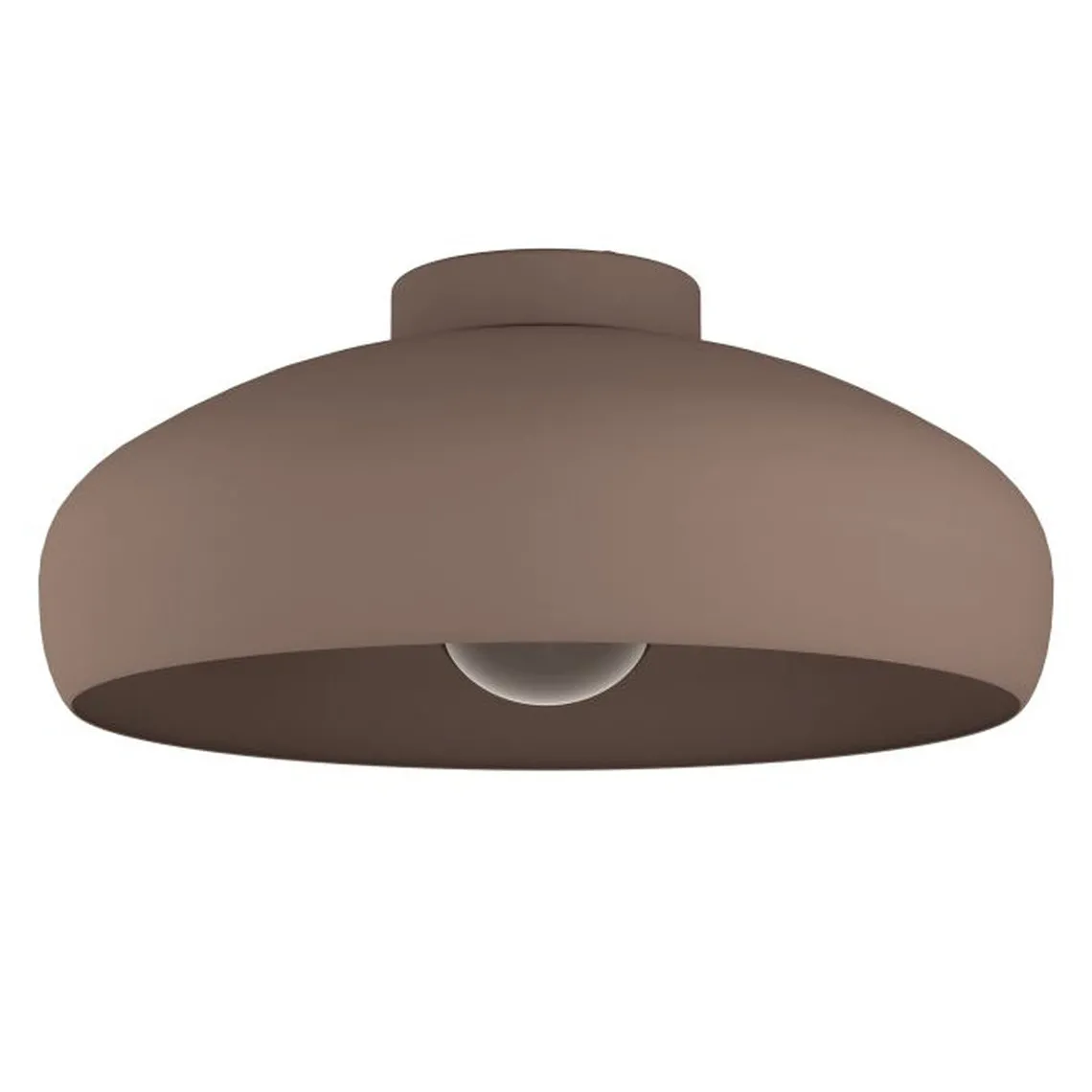 Mogano takplafond 40 cm E27 - Mokka