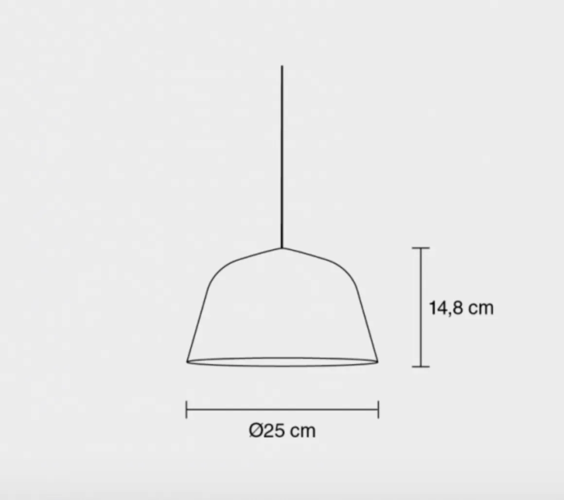Muuto Ambit takpendel Ø25