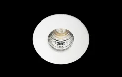 Nano 1W LED minidownlight 3000K Ra>90, matt hvit