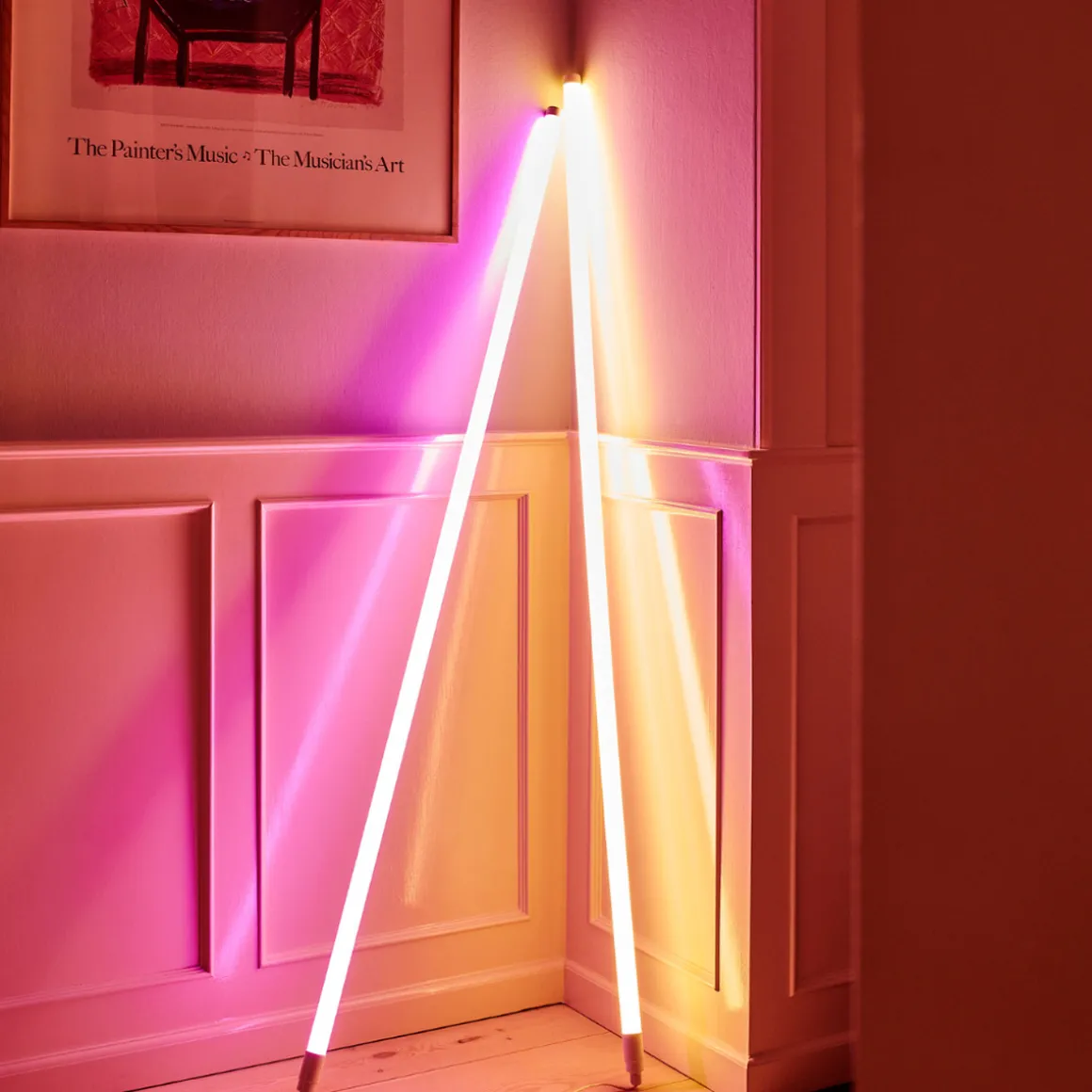 Neon Tube Led - hvit