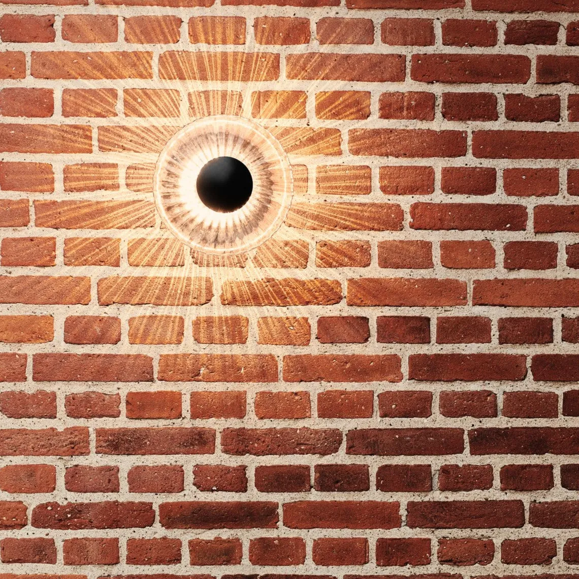 New Wave Optic vegg utendørs