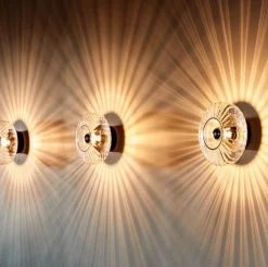 New Wave Optic 26 Wall Lamp - Klar