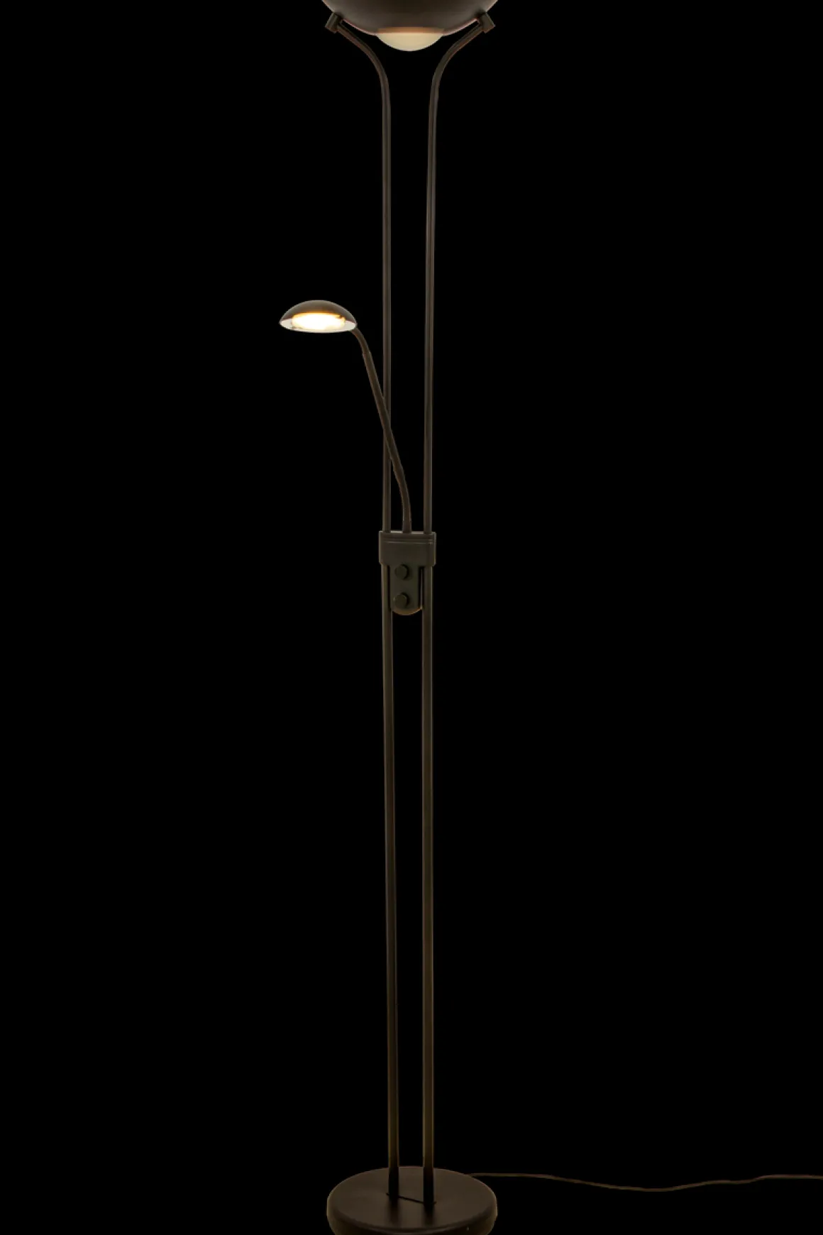 Nice gulvlampe uplight med leselysarm