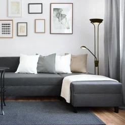 Nice gulvlampe uplight med leselysarm
