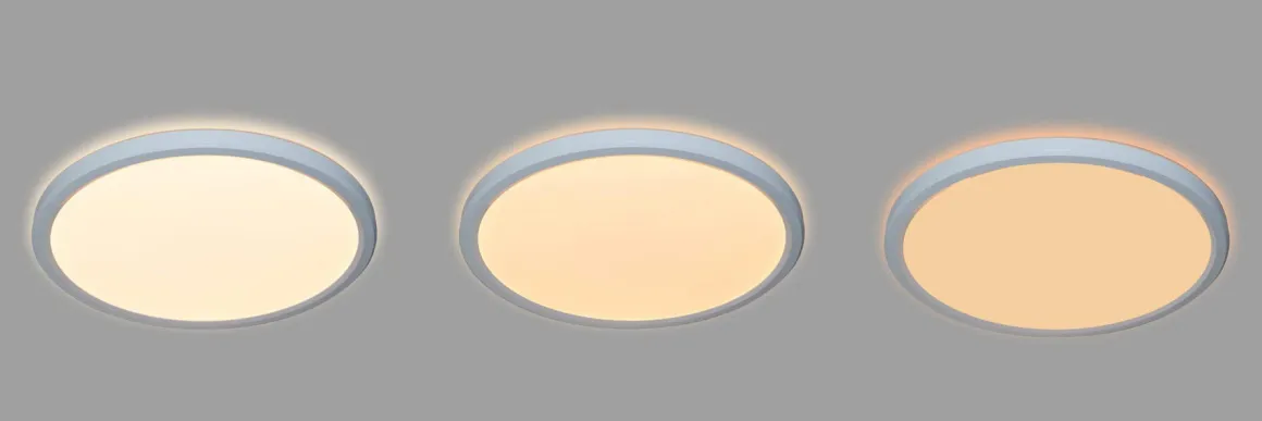 Nika taklampe 18W 3-step dim 30 cm IP54 - Hvit