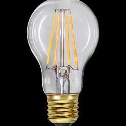 Normal E27 Filament LED 7W 2100K 60 mm dimbar - Klar