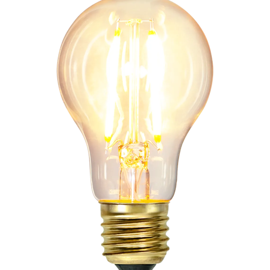 Normal E27 Filament LED 7W 2100K 60 mm dimbar - Klar