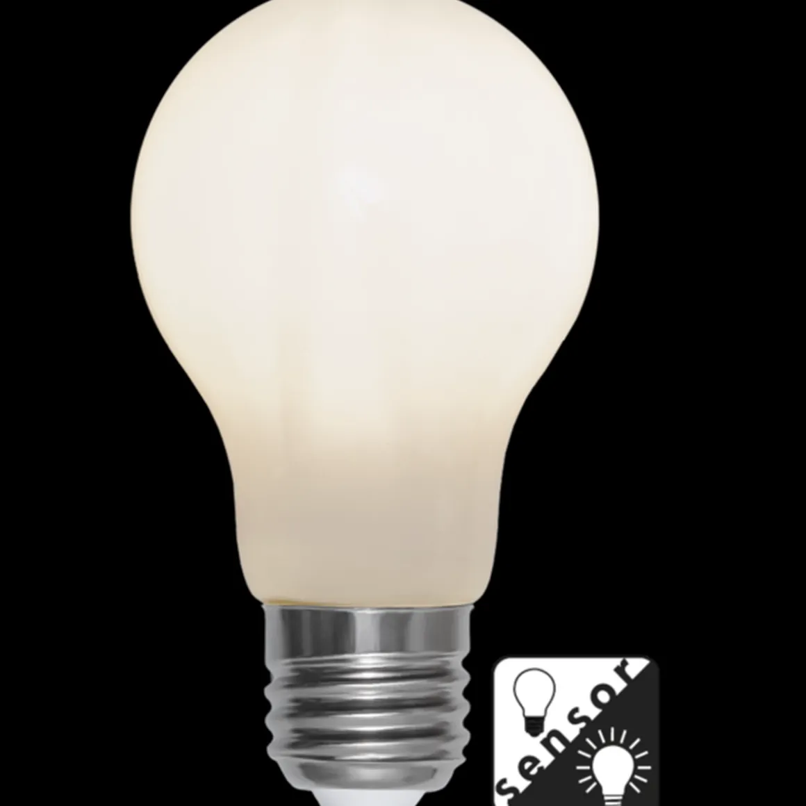 Normal Sensor E27 LED 4,5W 2700K 60mm - Opal