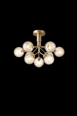 Nuura Apiales 9 ceiling messing/optic glass