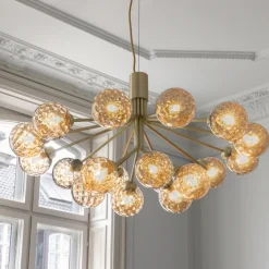 Nuura Apiales 18 messing/optic gold glass