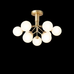Nuura Apiales 9 taklampe messing/opal