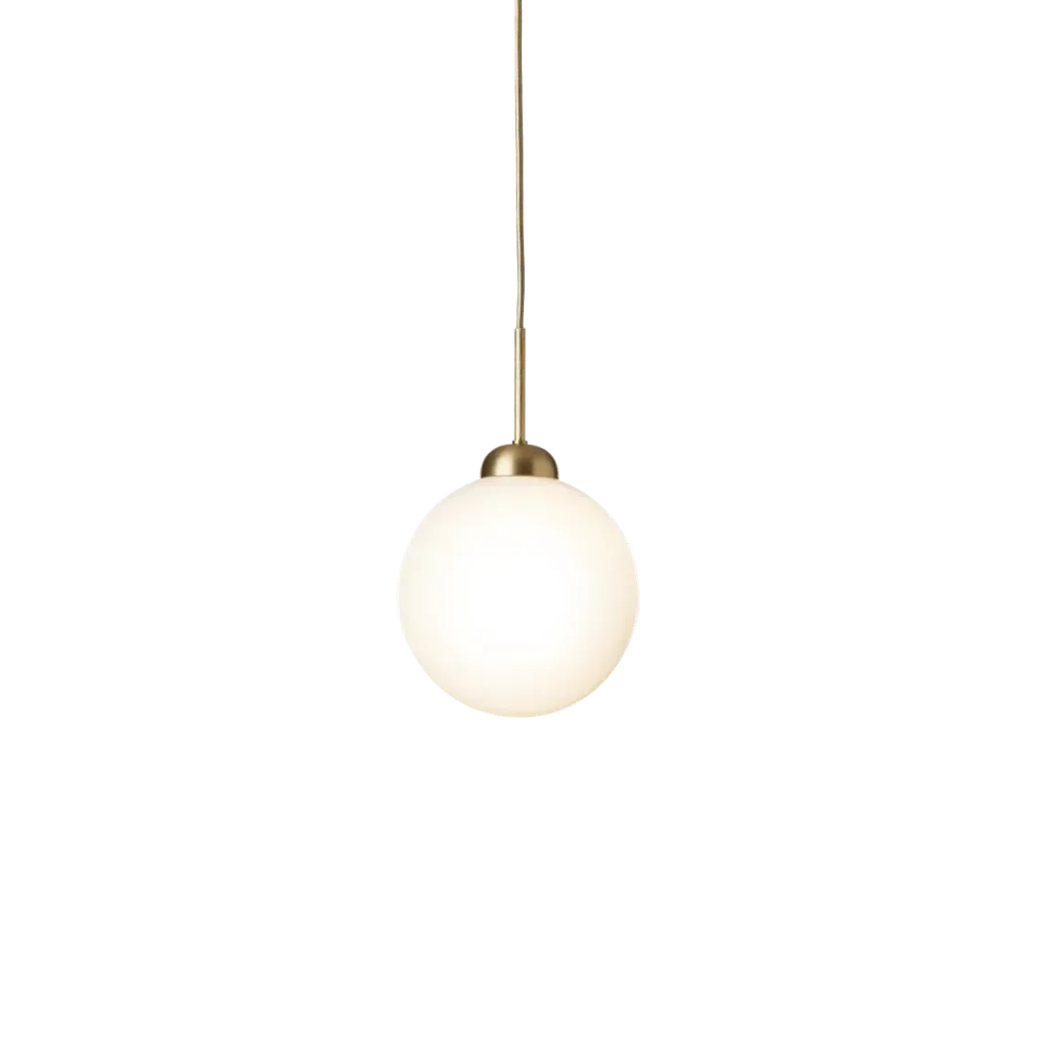 Nuura Apiales 1 taklampe - messing / opal