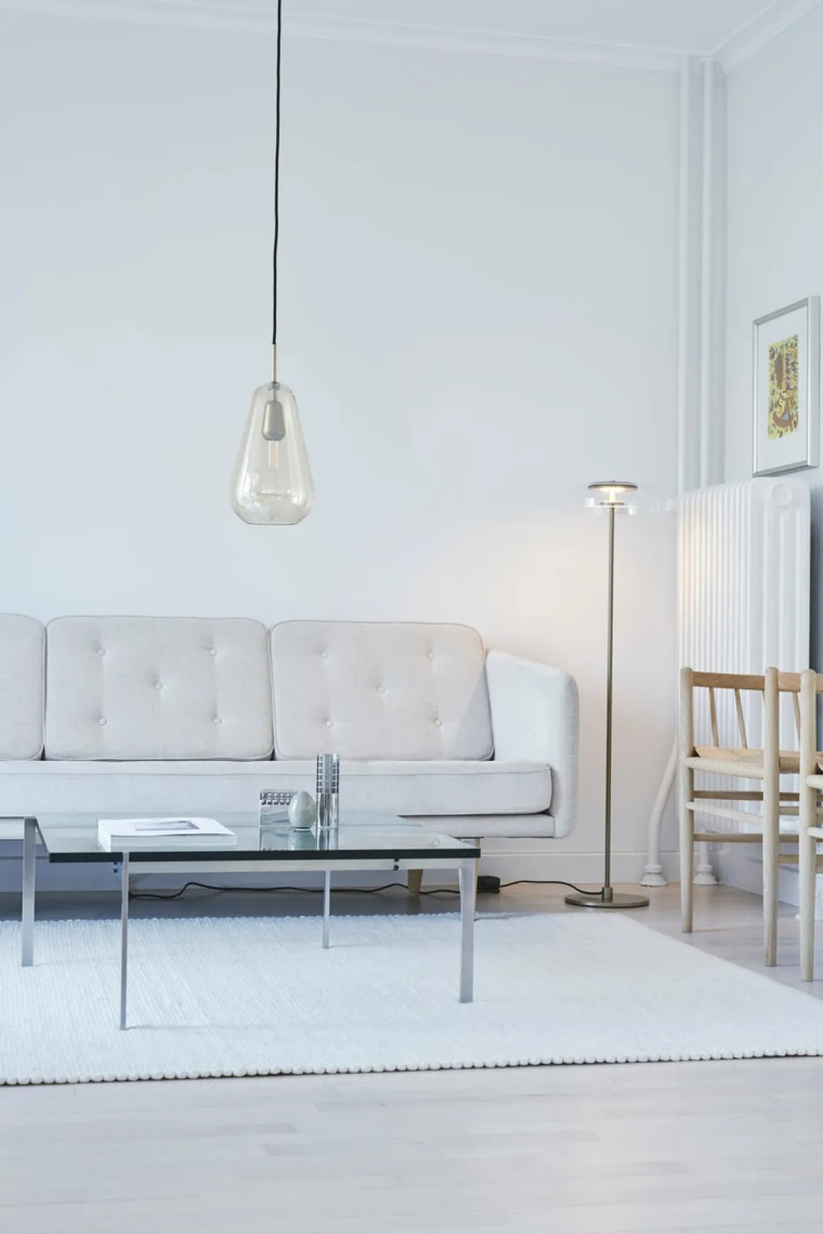 Nuura Blossi gulvlampe Nordic Gold
