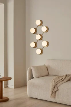 Nuura Liila 7 taklampe/vegglampe - opal