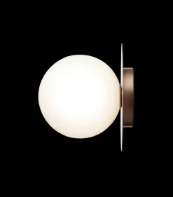 Nuura Liila 1 vegglampe/taklampe - large - bronse / opal