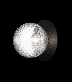Nuura Liila 1 vegglampe/taklampe - large - svart / optikk