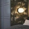 Nuura Liila 1 vegglampe/taklampe - medium - light silver / opal