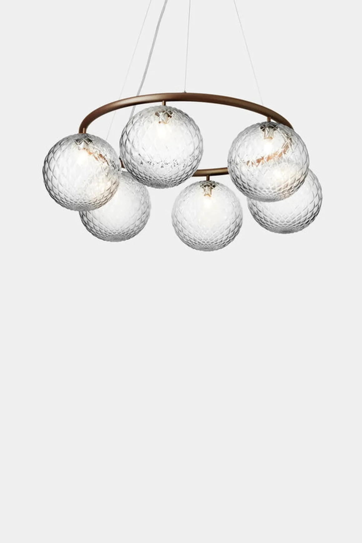 Nuura Miira 6 circular bronse / optikk
