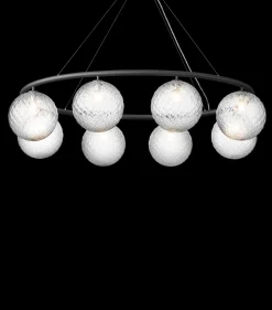 Nuura Miira 8 circular taklampe - Svart