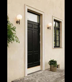 Nuura Miira utendørslampe - bronse / opal