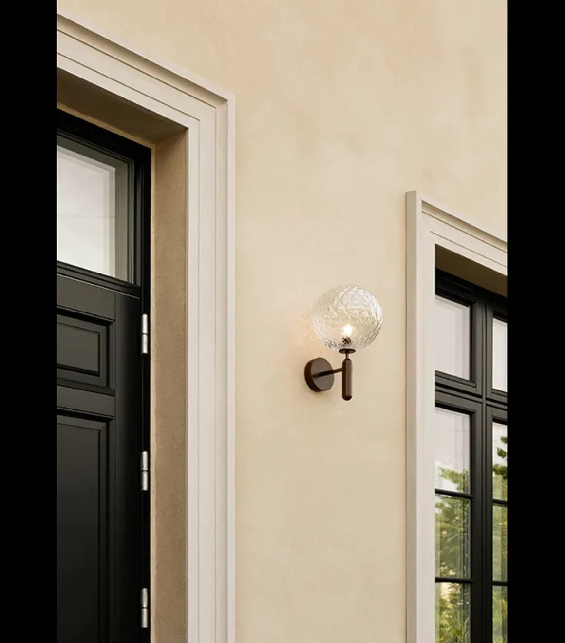 Nuura Miira utendørslampe - bronse / optikk