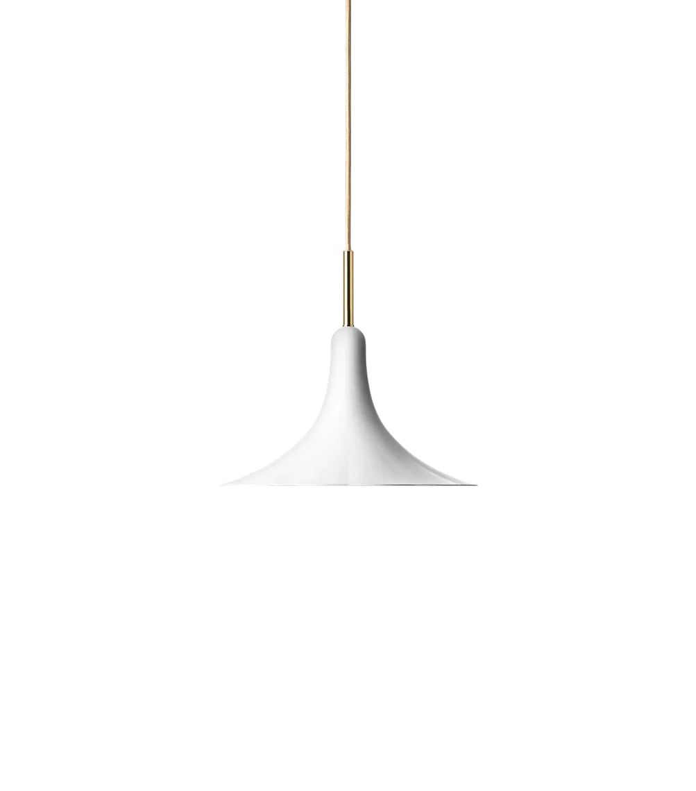 Nuura Petalii taklampe Hvit/messing